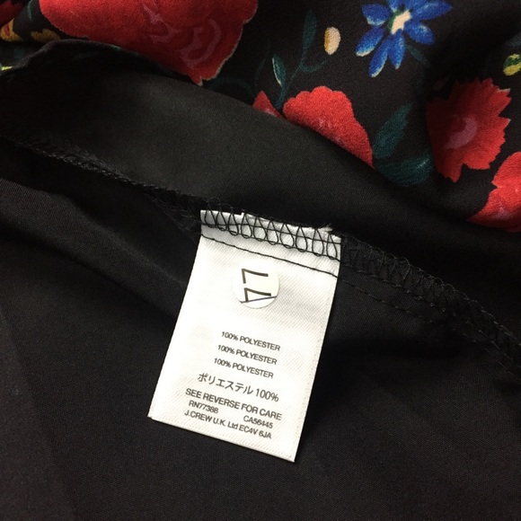 J.Crew Floral Printed Flutter Dress M - Picture 8 of 8